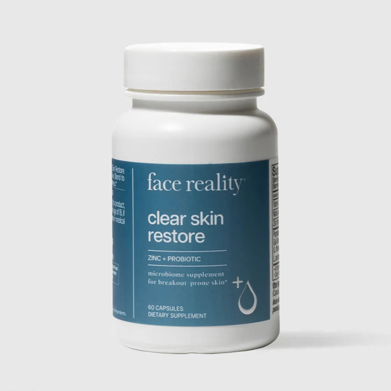 Clear Skin Restore — Zinc + Probiotic Supplement
