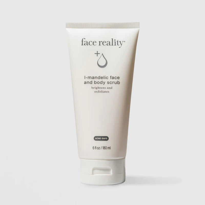 L-Mandelic Face & Body Scrub — Brightening Exfoliant